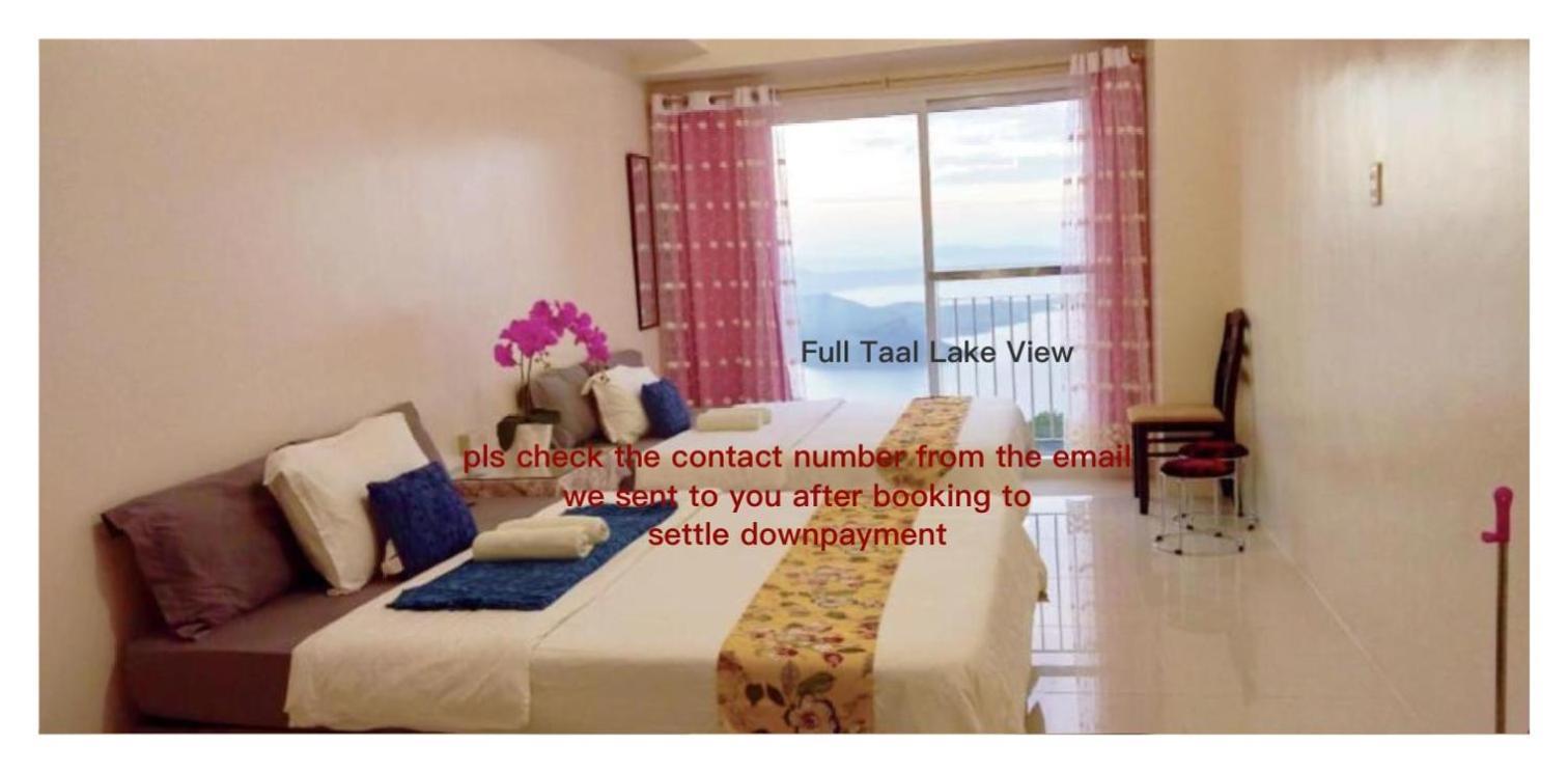 Smdc Tagaytay Taal Lake Condo Cook Netflix No Balcony No Free Parking Tagaytay City Zewnętrze zdjęcie